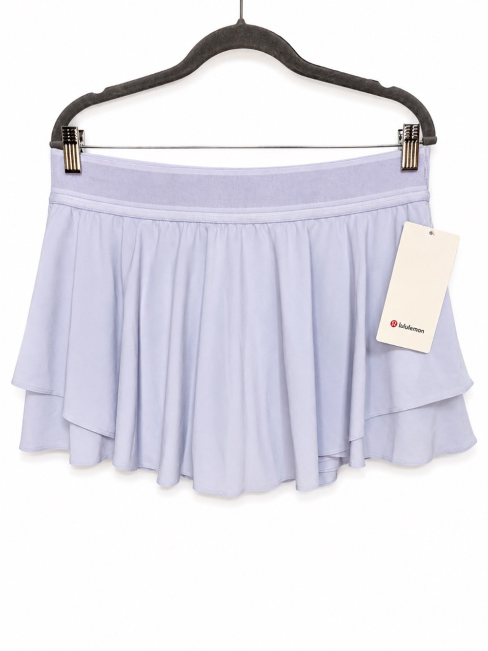 Lululemon Court Rival HR Skirt Skort Lavender Blue Periwinkle Tennis Golf NWT 12